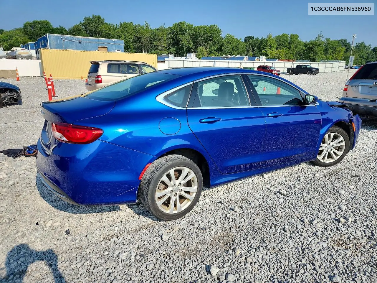 2015 Chrysler 200 Limited VIN: 1C3CCCAB6FN536960 Lot: 61602096