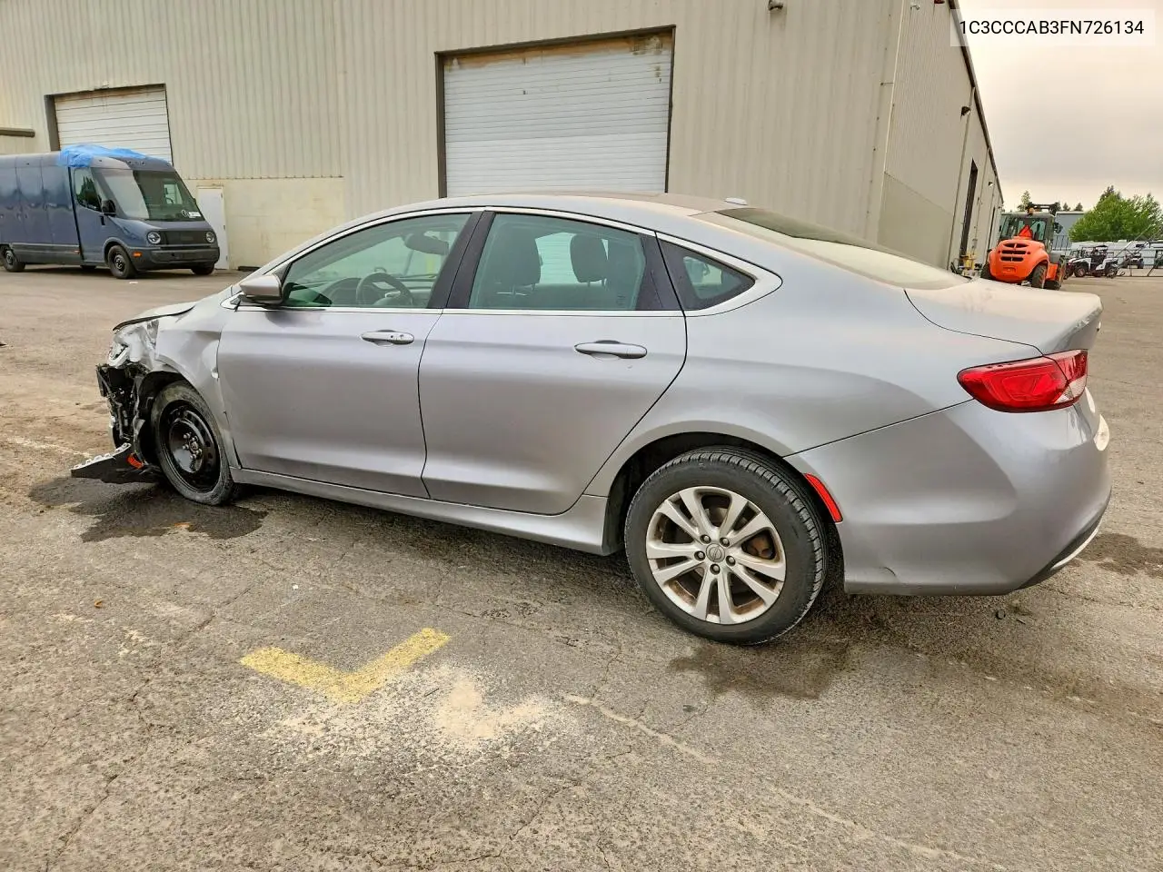 2015 Chrysler 200 Limited VIN: 1C3CCCAB3FN726134 Lot: 61810736