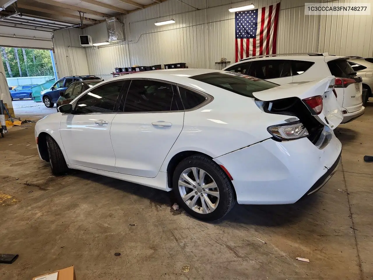 2015 Chrysler 200 Limited VIN: 1C3CCCAB3FN748277 Lot: 61913326