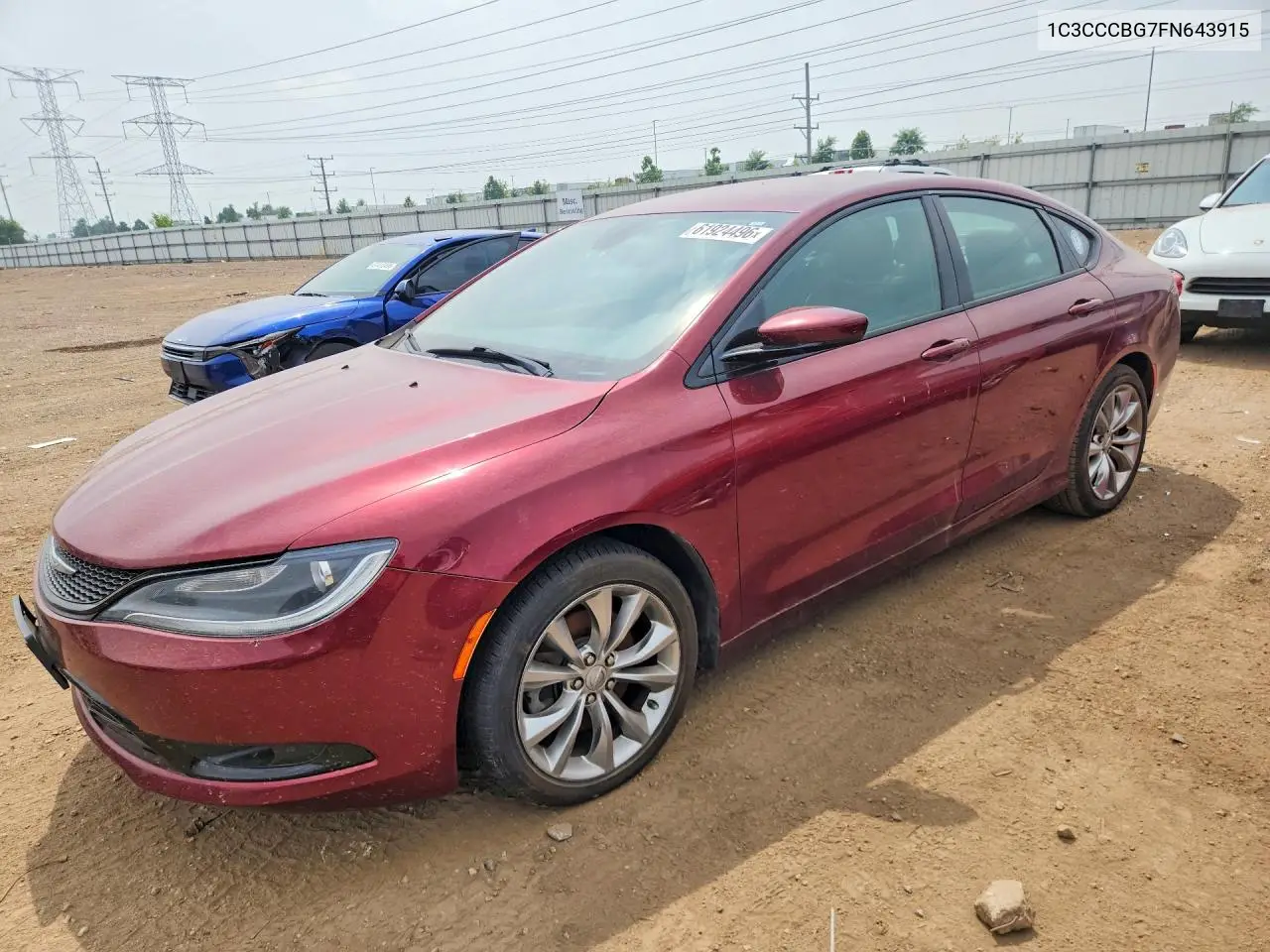 2015 Chrysler 200 S VIN: 1C3CCCBG7FN643915 Lot: 61924496