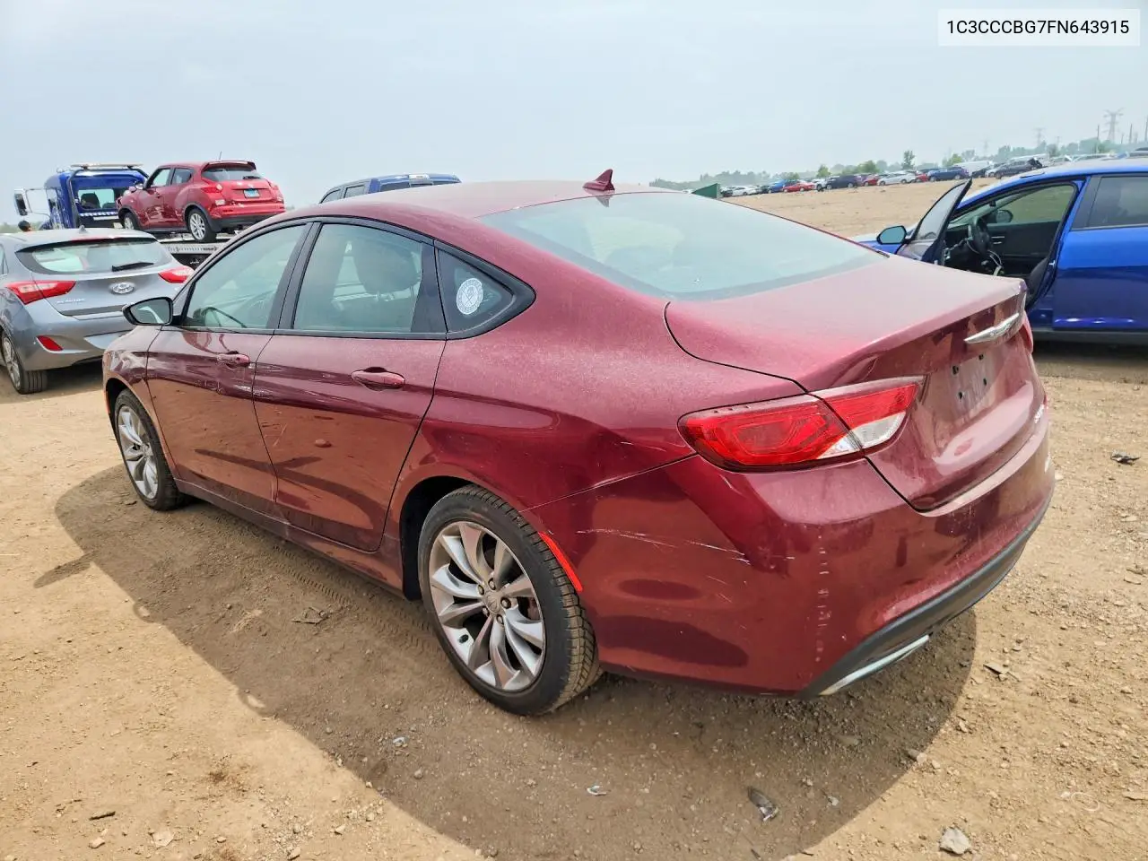 2015 Chrysler 200 S VIN: 1C3CCCBG7FN643915 Lot: 61924496