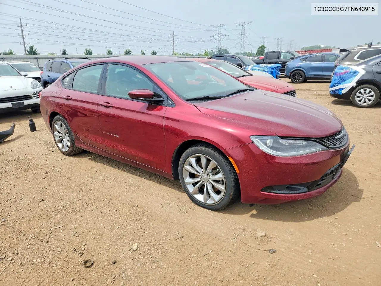 2015 Chrysler 200 S VIN: 1C3CCCBG7FN643915 Lot: 61924496