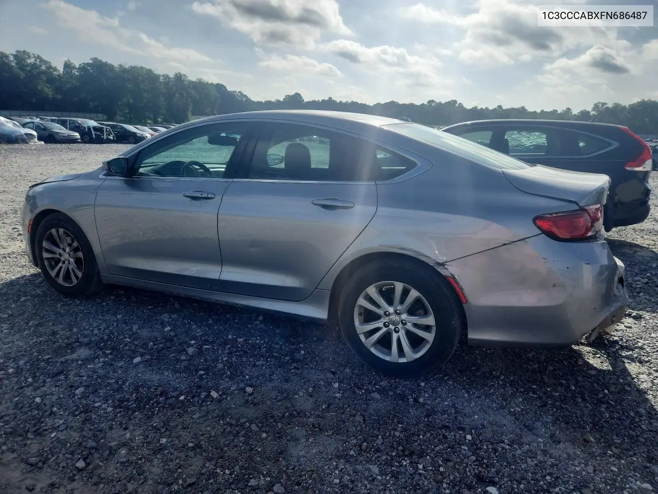 2015 Chrysler 200 Limited VIN: 1C3CCCABXFN686487 Lot: 61946456