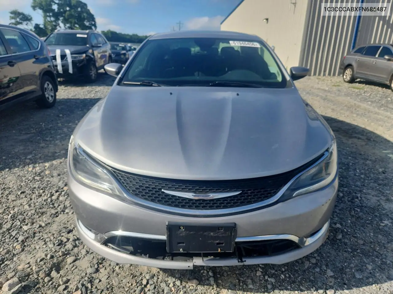 2015 Chrysler 200 Limited VIN: 1C3CCCABXFN686487 Lot: 61946456