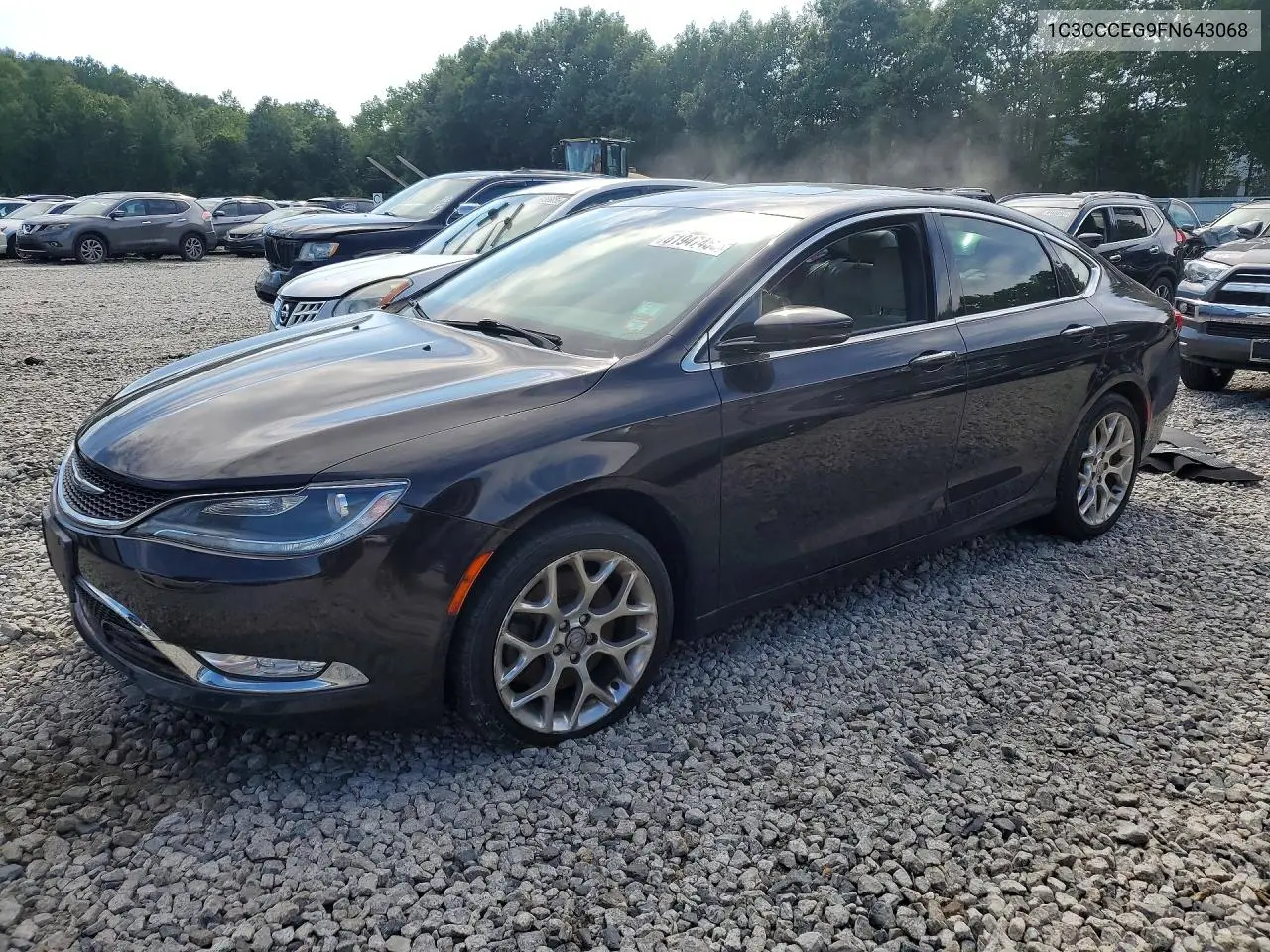 2015 Chrysler 200 C VIN: 1C3CCCEG9FN643068 Lot: 61947456