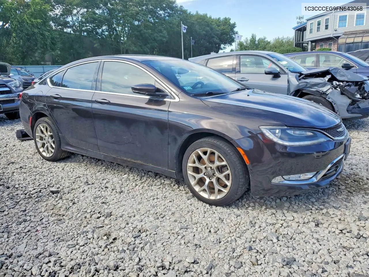 2015 Chrysler 200 C VIN: 1C3CCCEG9FN643068 Lot: 61947456