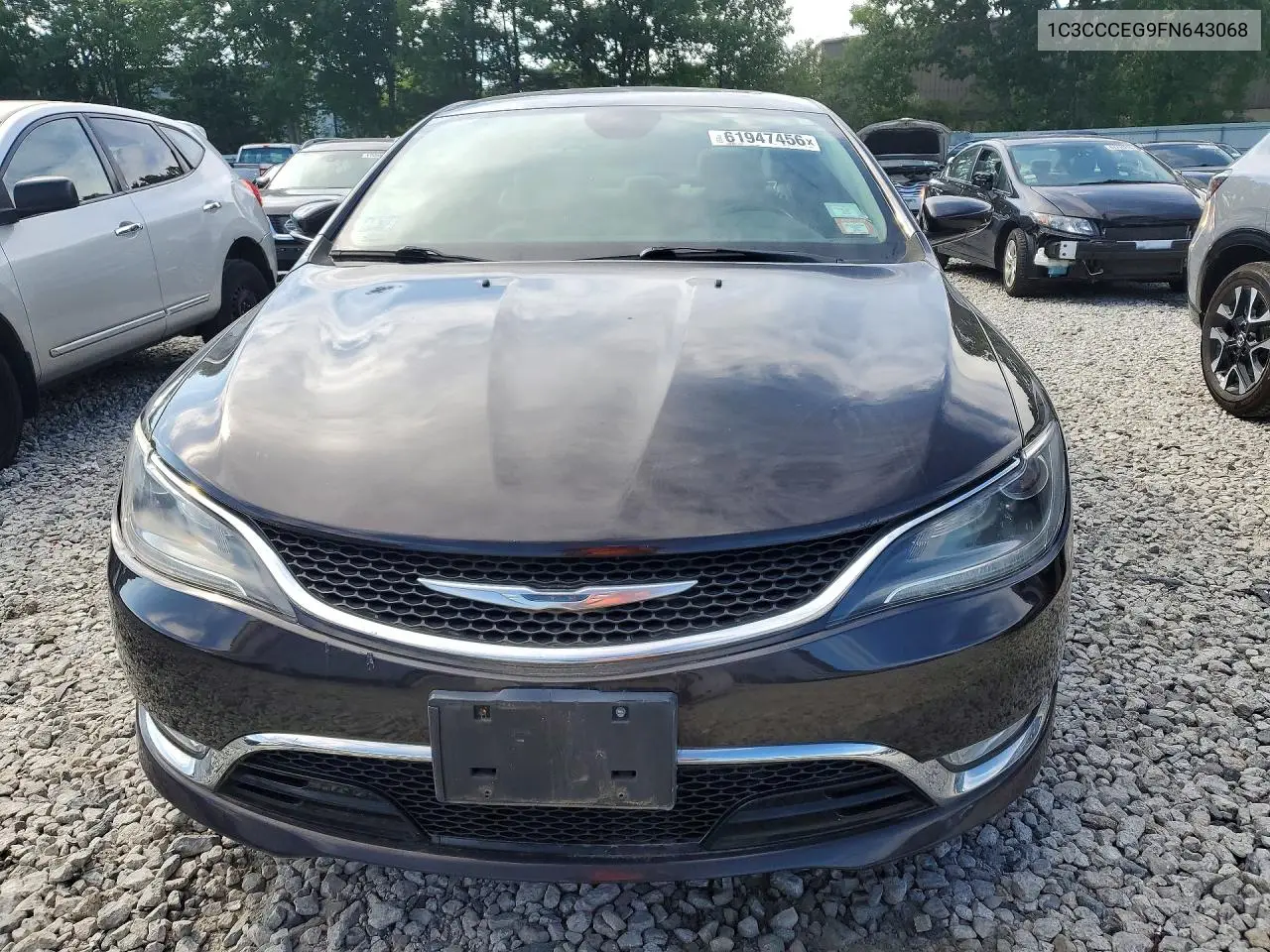 2015 Chrysler 200 C VIN: 1C3CCCEG9FN643068 Lot: 61947456