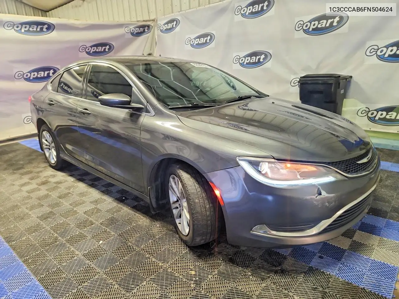 2015 Chrysler 200 Limited VIN: 1C3CCCAB6FN504624 Lot: 62042156