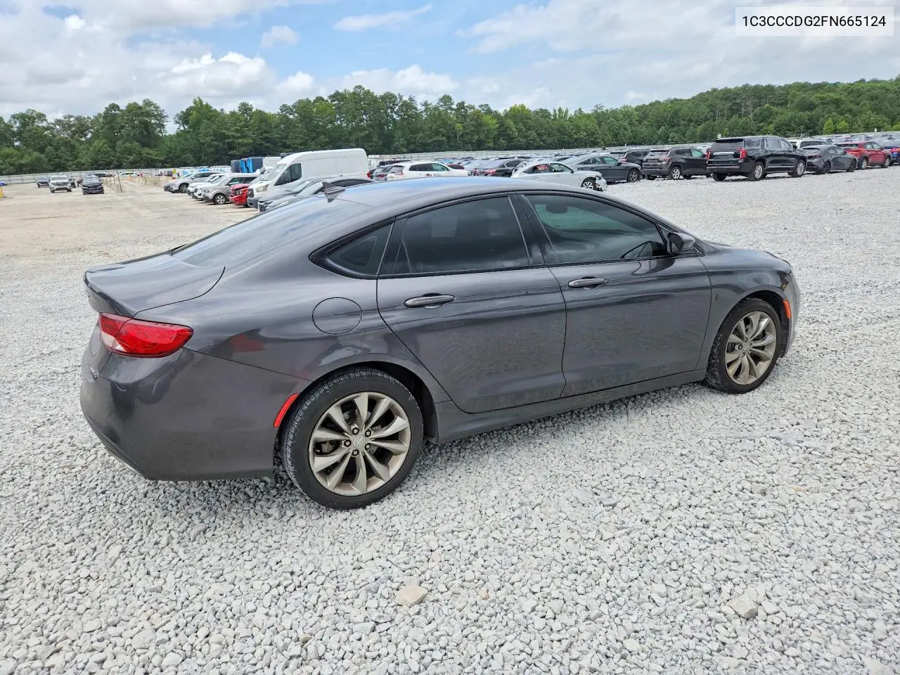 2015 Chrysler 200 S VIN: 1C3CCCDG2FN665124 Lot: 62085316