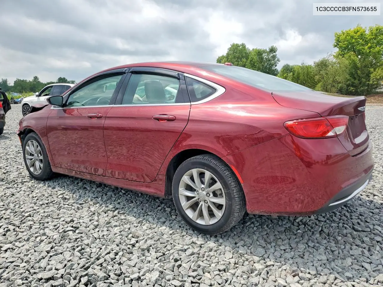 2015 Chrysler 200 C VIN: 1C3CCCCB3FN573655 Lot: 62098556