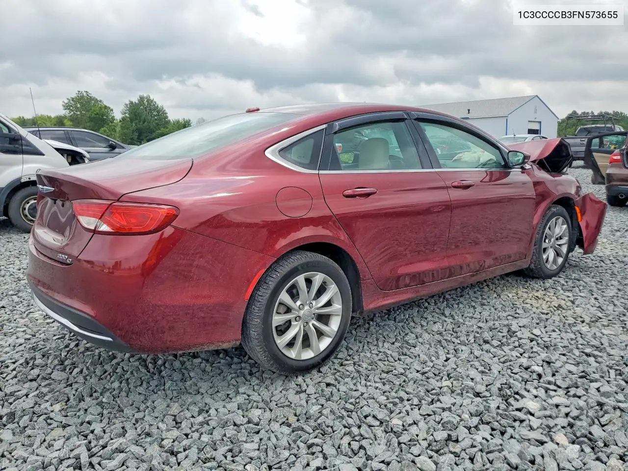 2015 Chrysler 200 C VIN: 1C3CCCCB3FN573655 Lot: 62098556