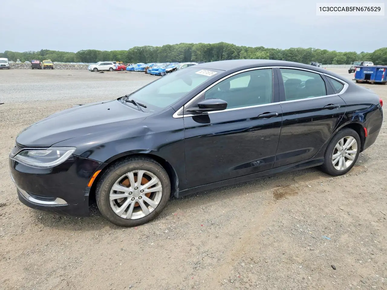 2015 Chrysler 200 Limited VIN: 1C3CCCAB5FN676529 Lot: 62131876