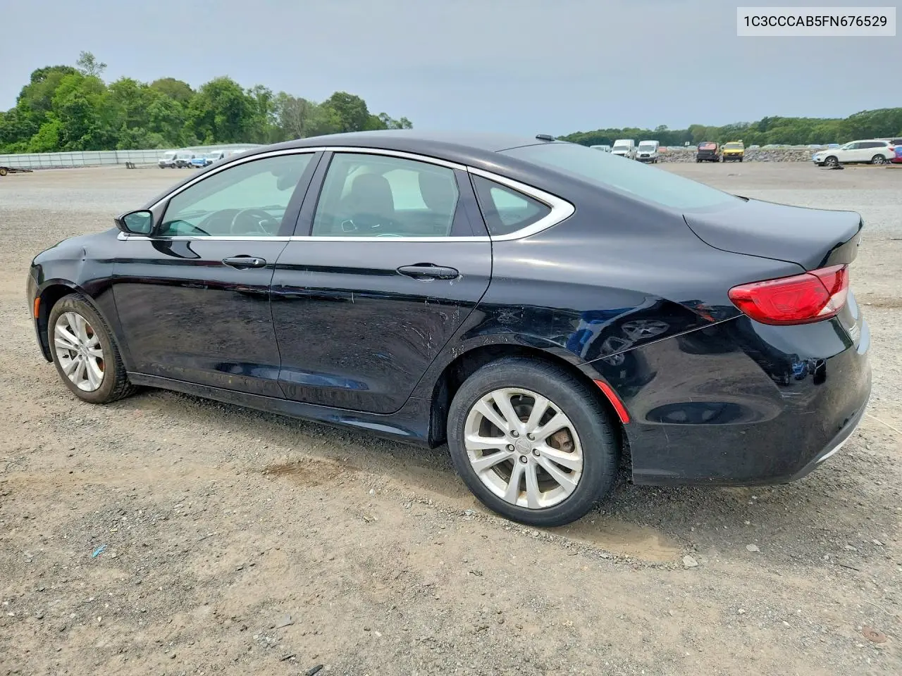 2015 Chrysler 200 Limited VIN: 1C3CCCAB5FN676529 Lot: 62131876