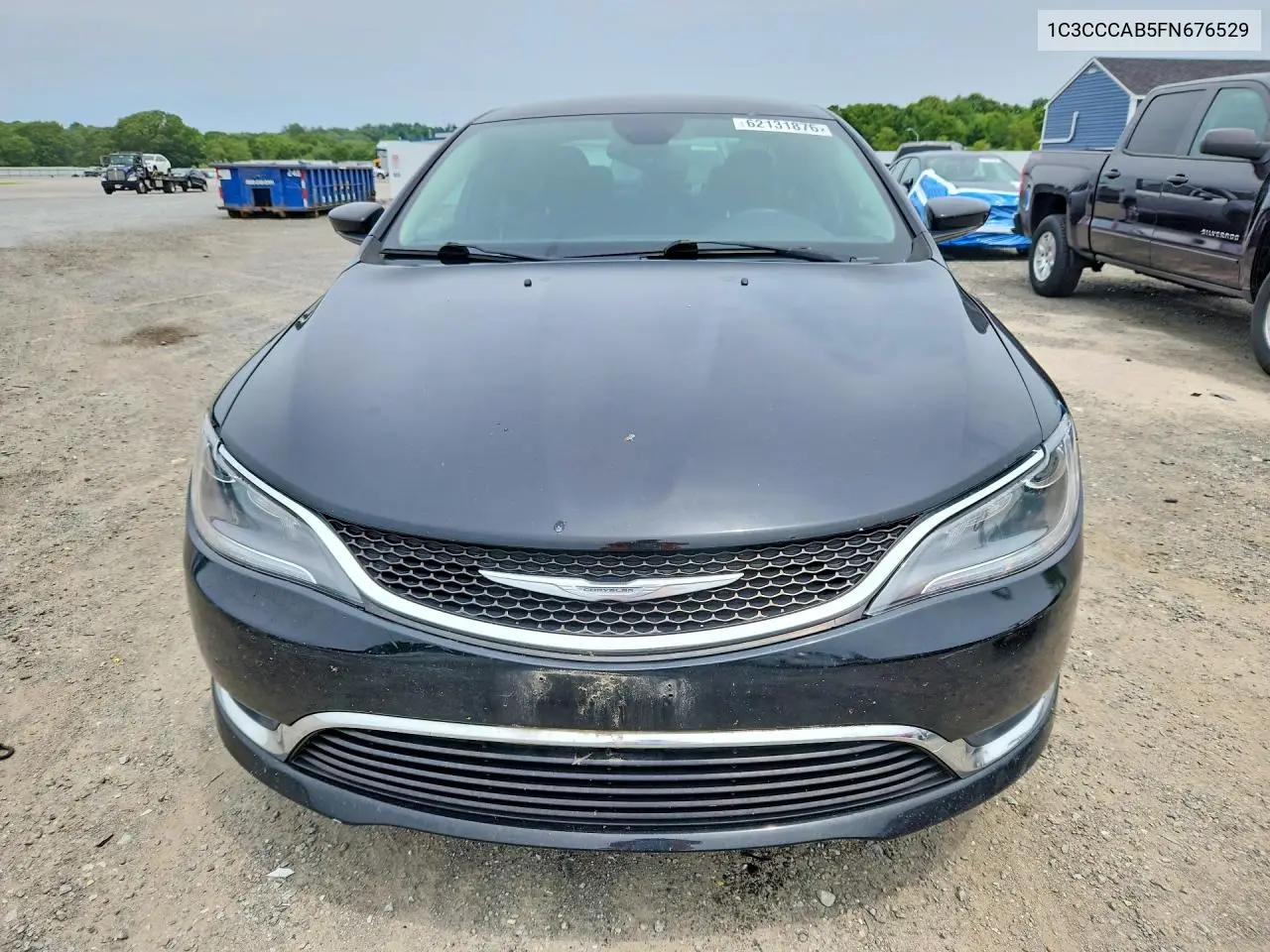 2015 Chrysler 200 Limited VIN: 1C3CCCAB5FN676529 Lot: 62131876