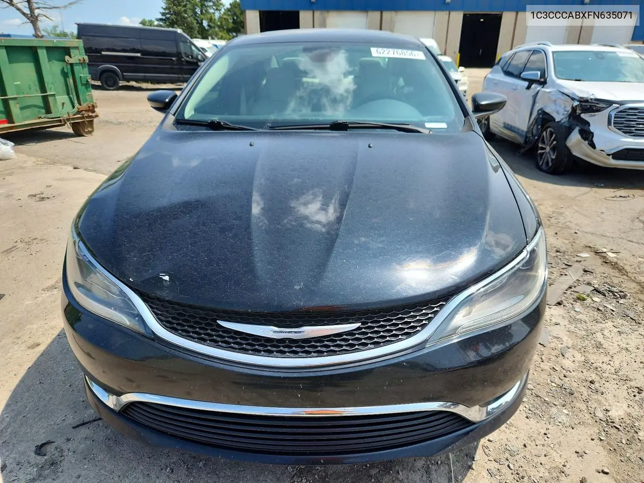 2015 Chrysler 200 Limited VIN: 1C3CCCABXFN635071 Lot: 62276856