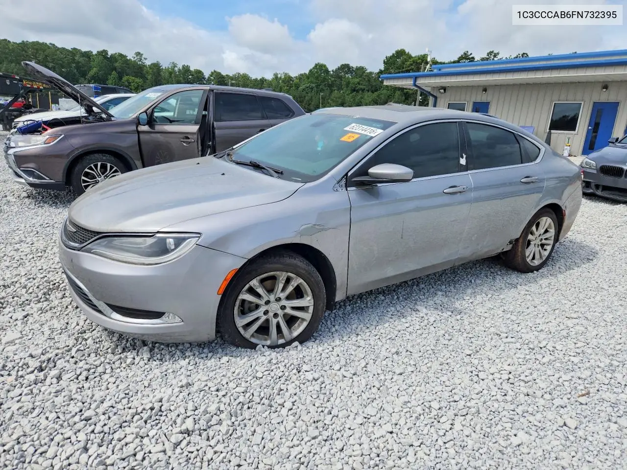2015 Chrysler 200 Limited VIN: 1C3CCCAB6FN732395 Lot: 62314416