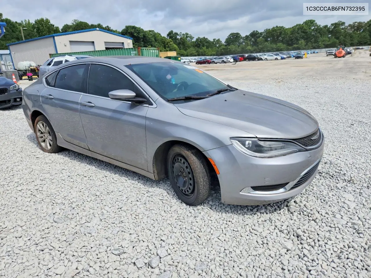 2015 Chrysler 200 Limited VIN: 1C3CCCAB6FN732395 Lot: 62314416