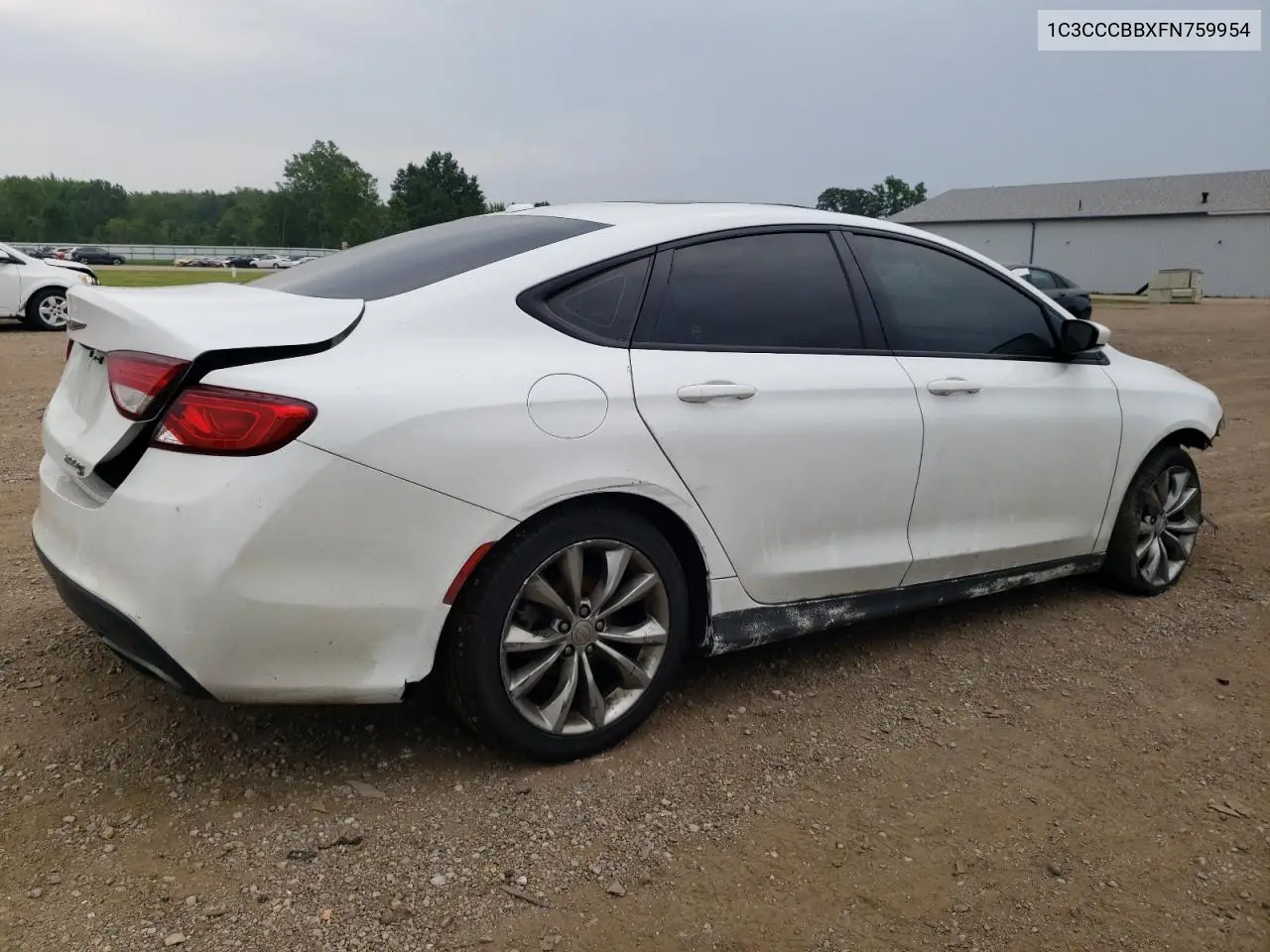 2015 Chrysler 200 S VIN: 1C3CCCBBXFN759954 Lot: 63697435