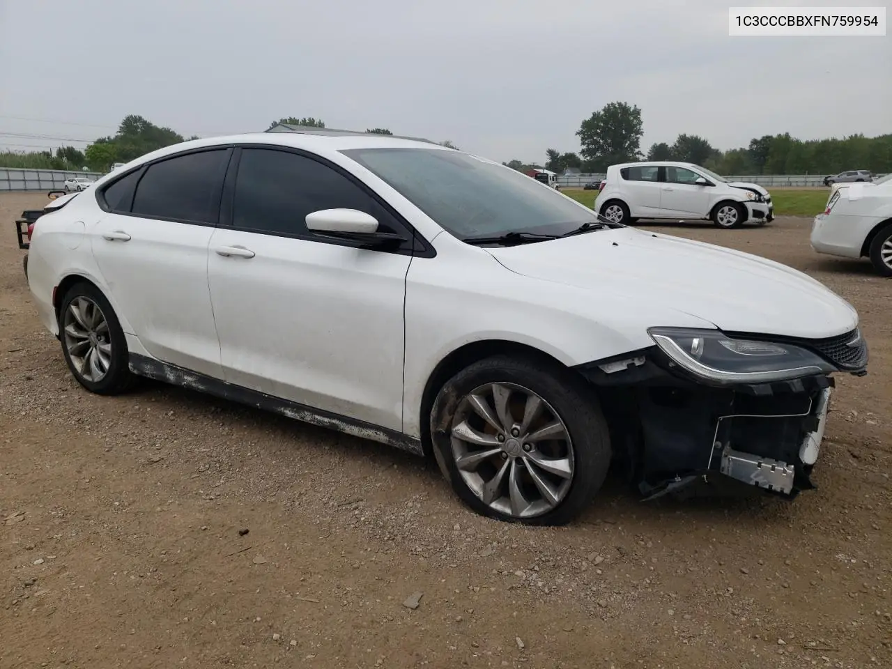 2015 Chrysler 200 S VIN: 1C3CCCBBXFN759954 Lot: 63697435