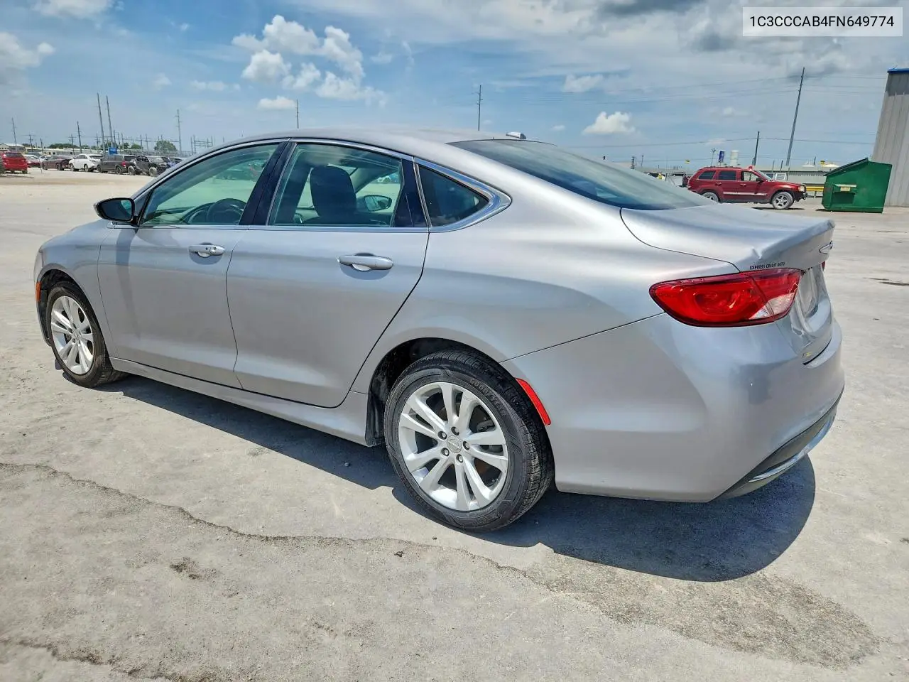 2015 Chrysler 200 Limited VIN: 1C3CCCAB4FN649774 Lot: 85967775