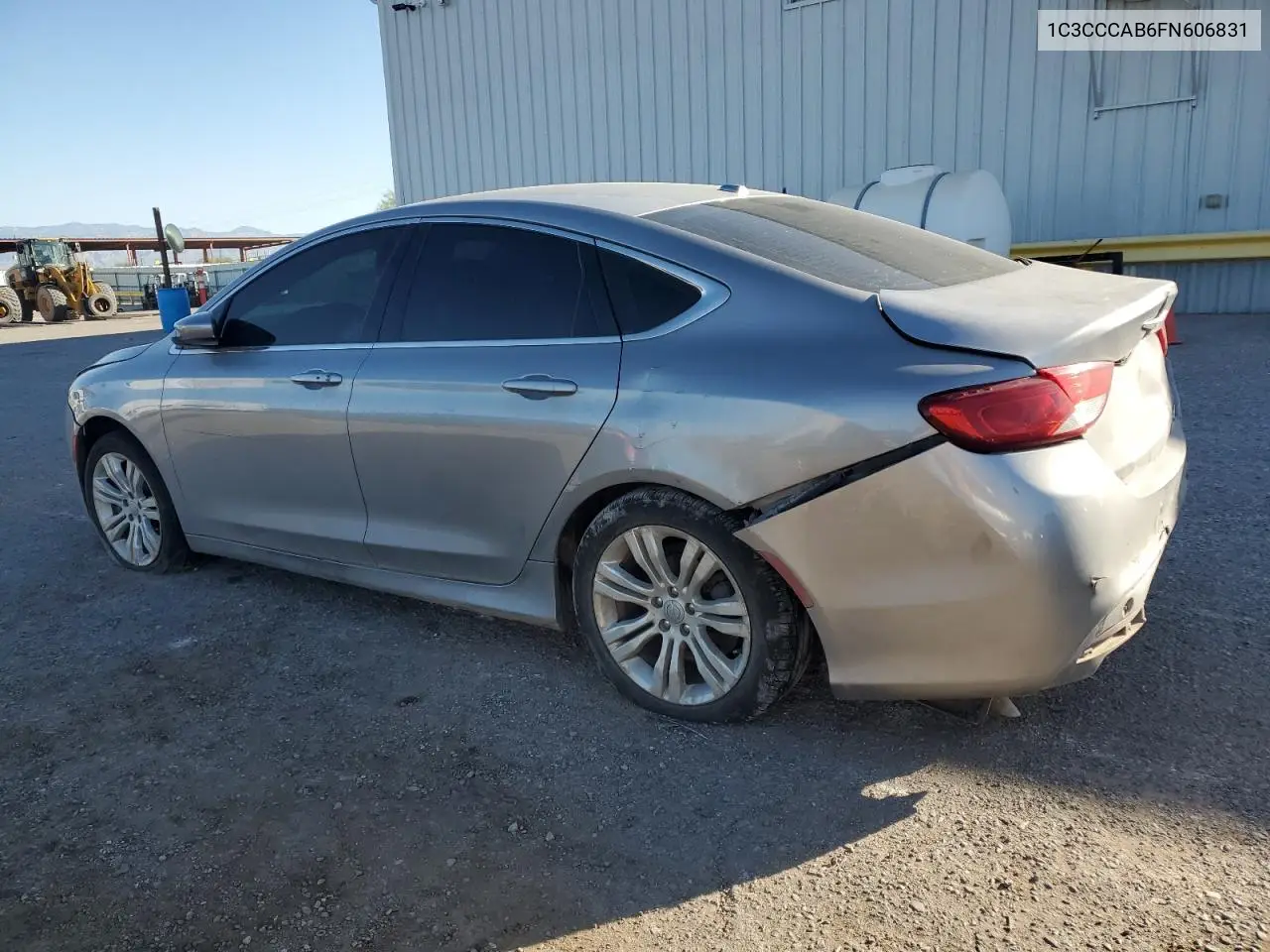 1C3CCCAB6FN606831 2015 Chrysler 200 Limited