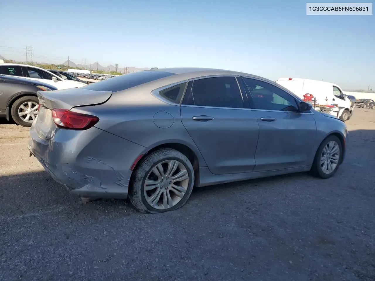 1C3CCCAB6FN606831 2015 Chrysler 200 Limited