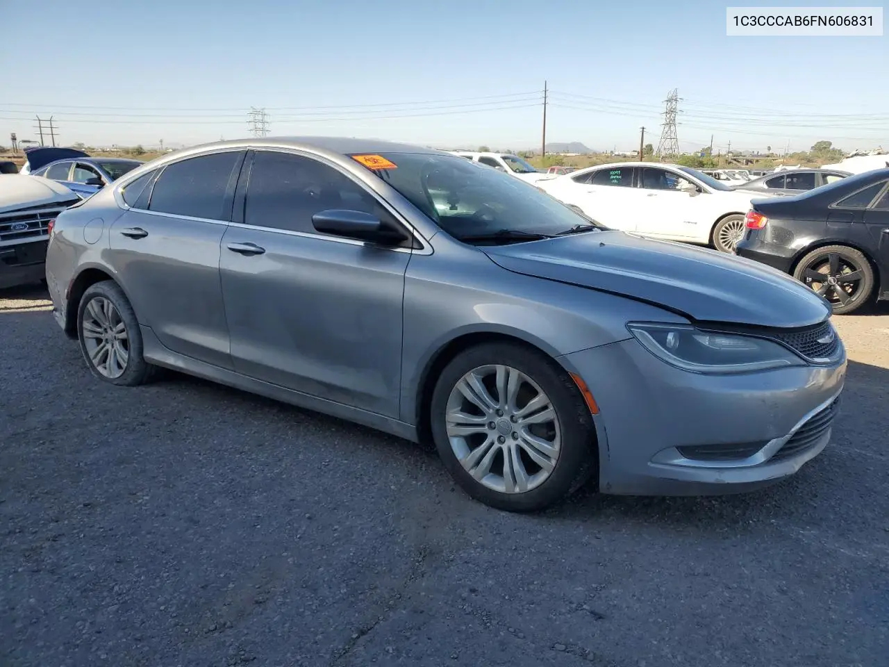 1C3CCCAB6FN606831 2015 Chrysler 200 Limited