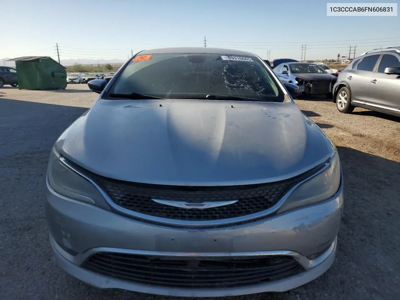 1C3CCCAB6FN606831 2015 Chrysler 200 Limited