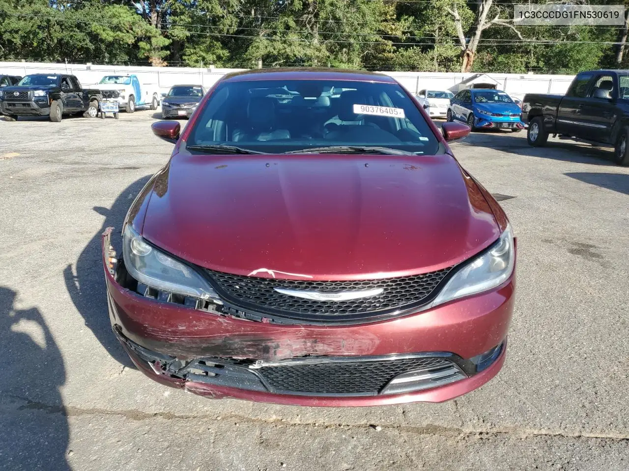 1C3CCCDG1FN530619 2015 Chrysler 200 S
