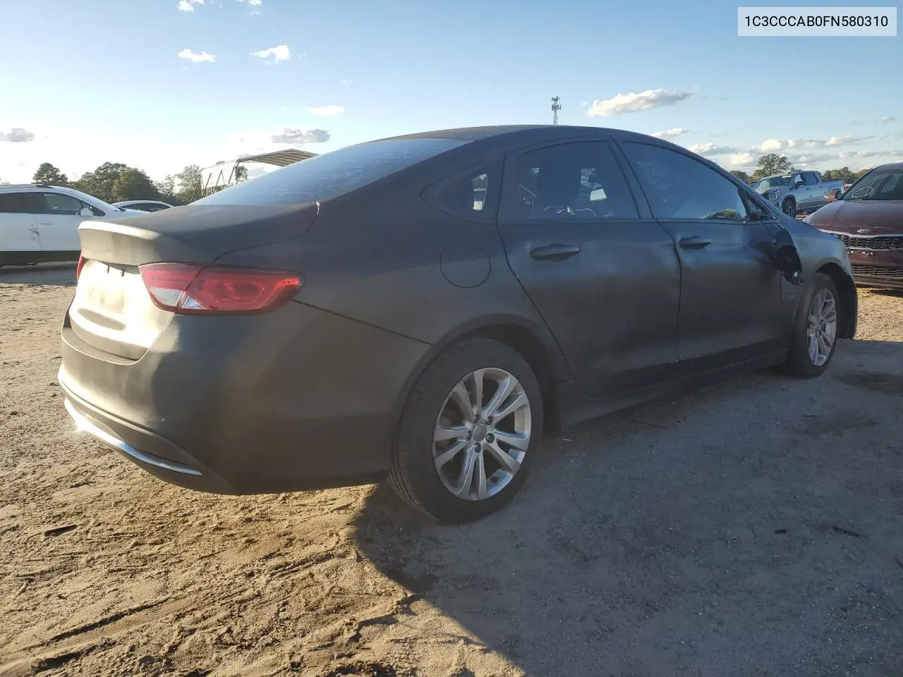 1C3CCCAB0FN580310 2015 Chrysler 200 Limited