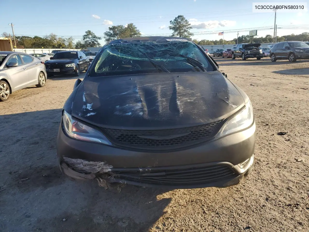 1C3CCCAB0FN580310 2015 Chrysler 200 Limited