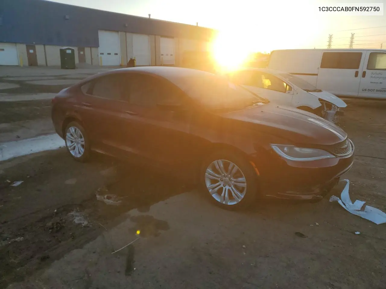 1C3CCCAB0FN592750 2015 Chrysler 200 Limited