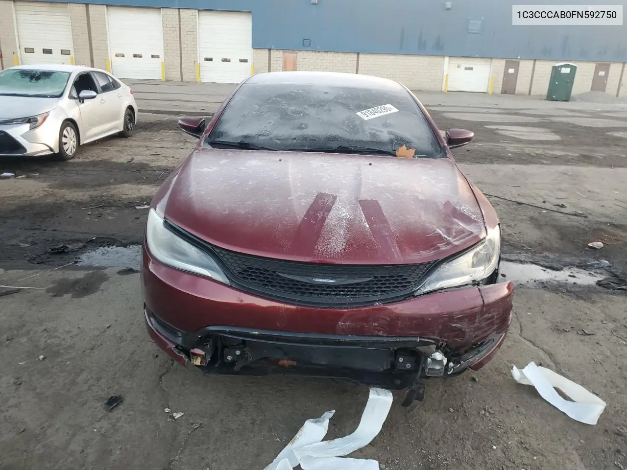 1C3CCCAB0FN592750 2015 Chrysler 200 Limited