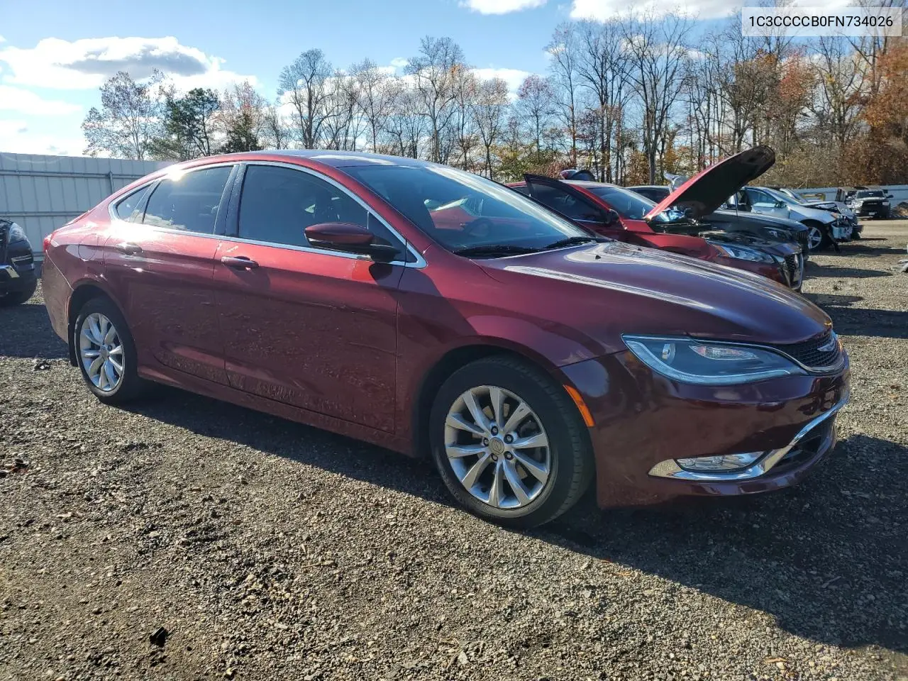 1C3CCCCB0FN734026 2015 Chrysler 200 C