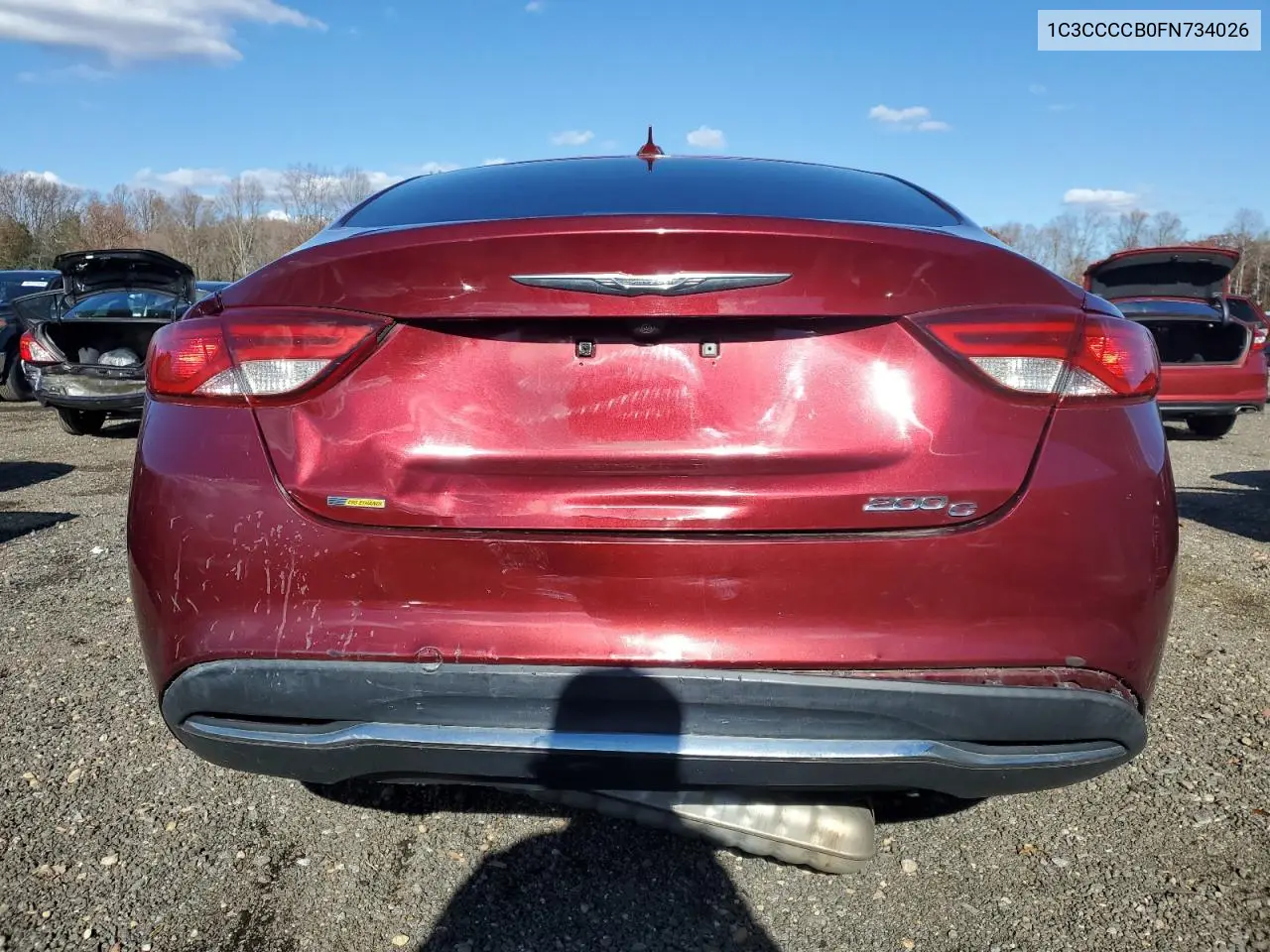 1C3CCCCB0FN734026 2015 Chrysler 200 C