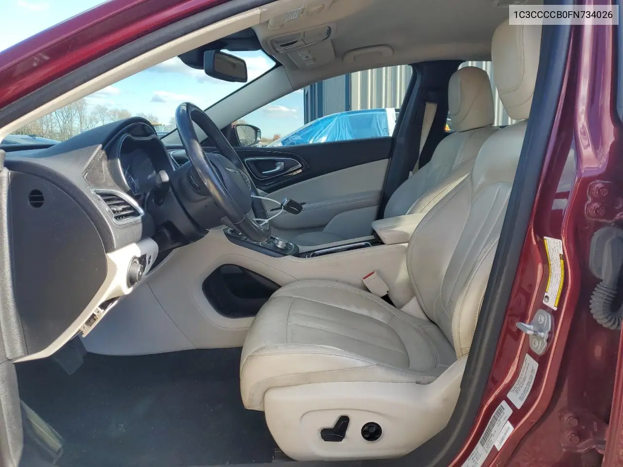 1C3CCCCB0FN734026 2015 Chrysler 200 C