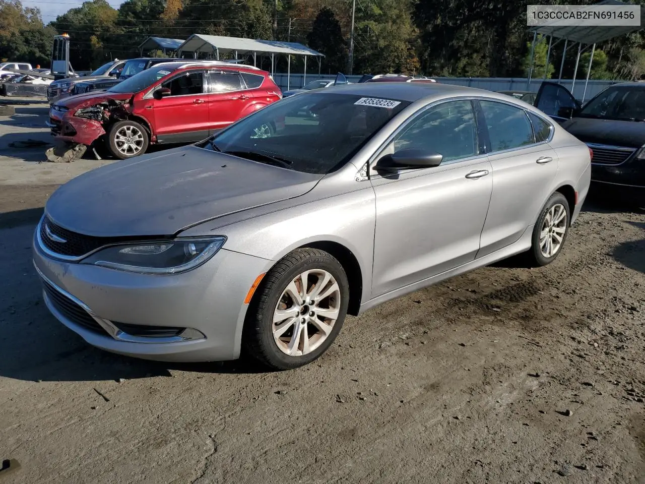 1C3CCCAB2FN691456 2015 Chrysler 200 Limited