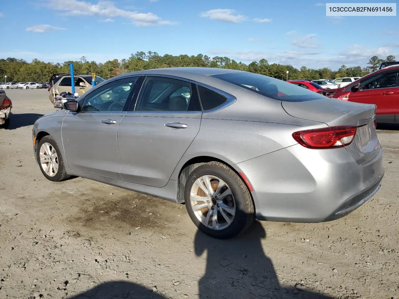 1C3CCCAB2FN691456 2015 Chrysler 200 Limited