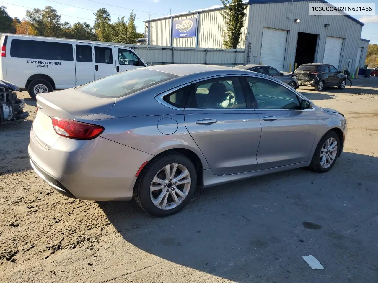 1C3CCCAB2FN691456 2015 Chrysler 200 Limited
