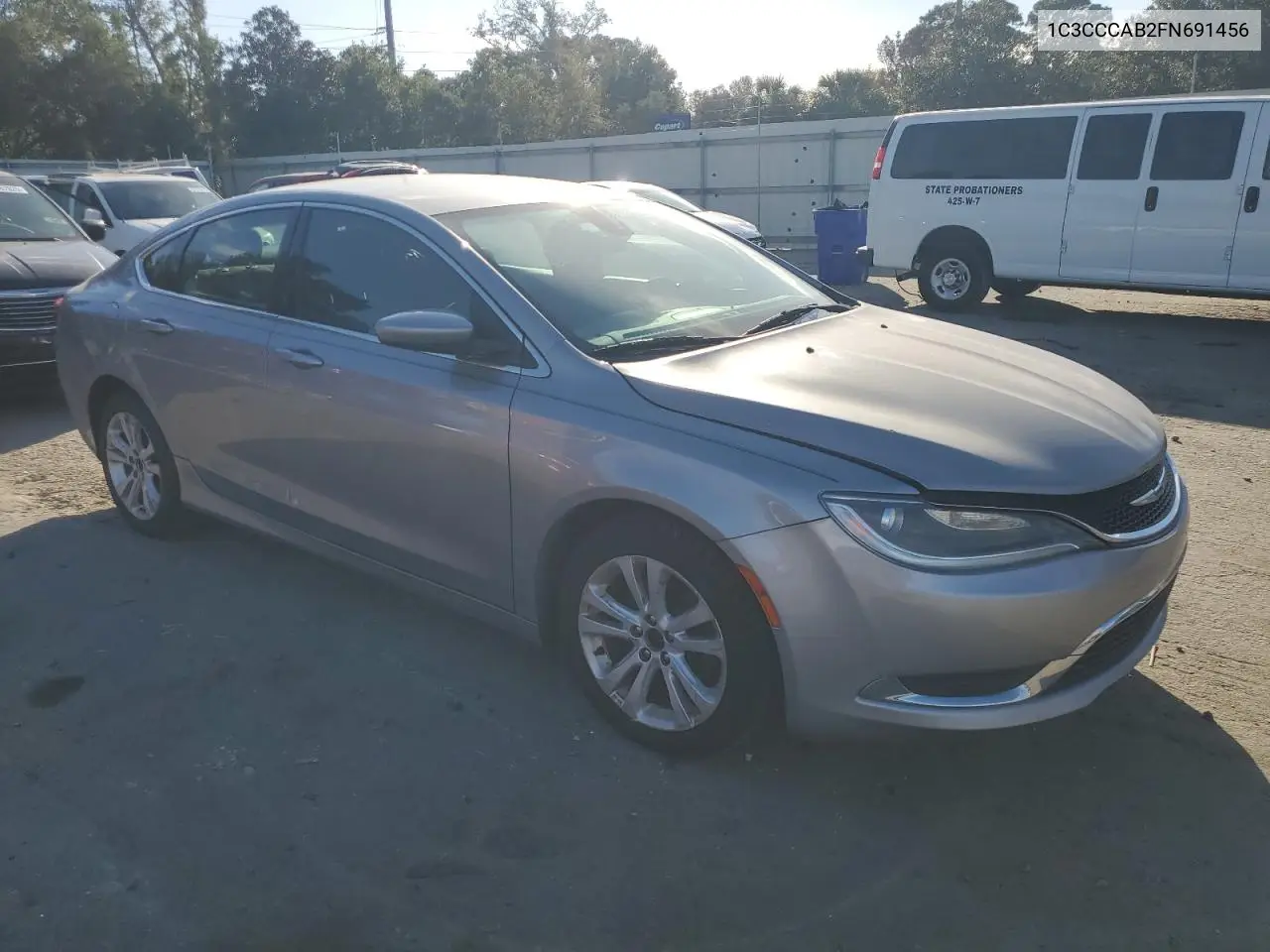1C3CCCAB2FN691456 2015 Chrysler 200 Limited
