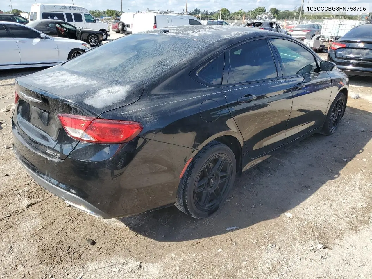 1C3CCCBG8FN758796 2015 Chrysler 200 S