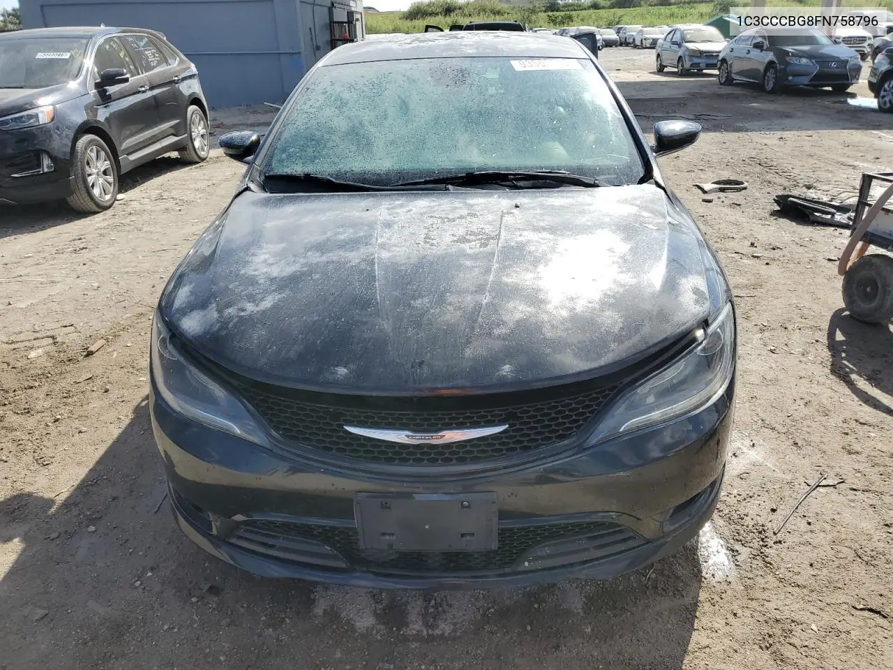 1C3CCCBG8FN758796 2015 Chrysler 200 S