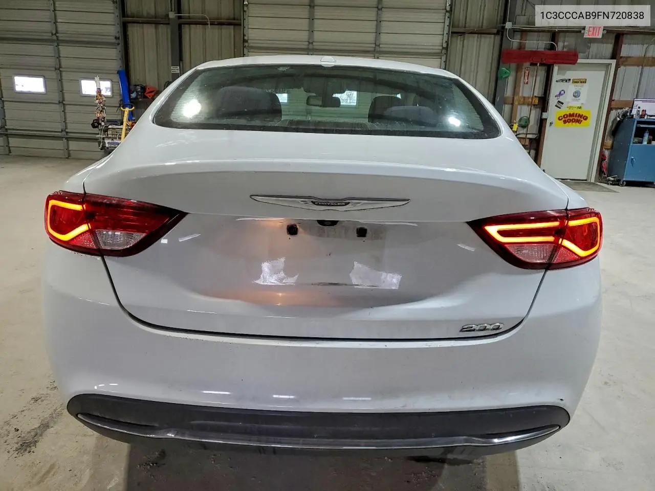 1C3CCCAB9FN720838 2015 Chrysler 200 Limited