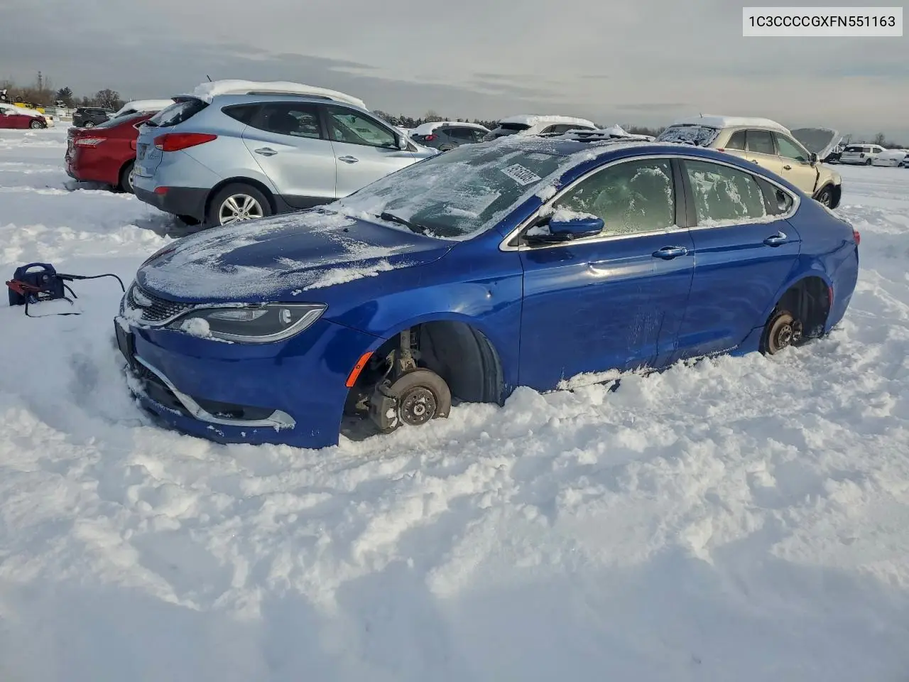 1C3CCCCGXFN551163 2015 Chrysler 200 C
