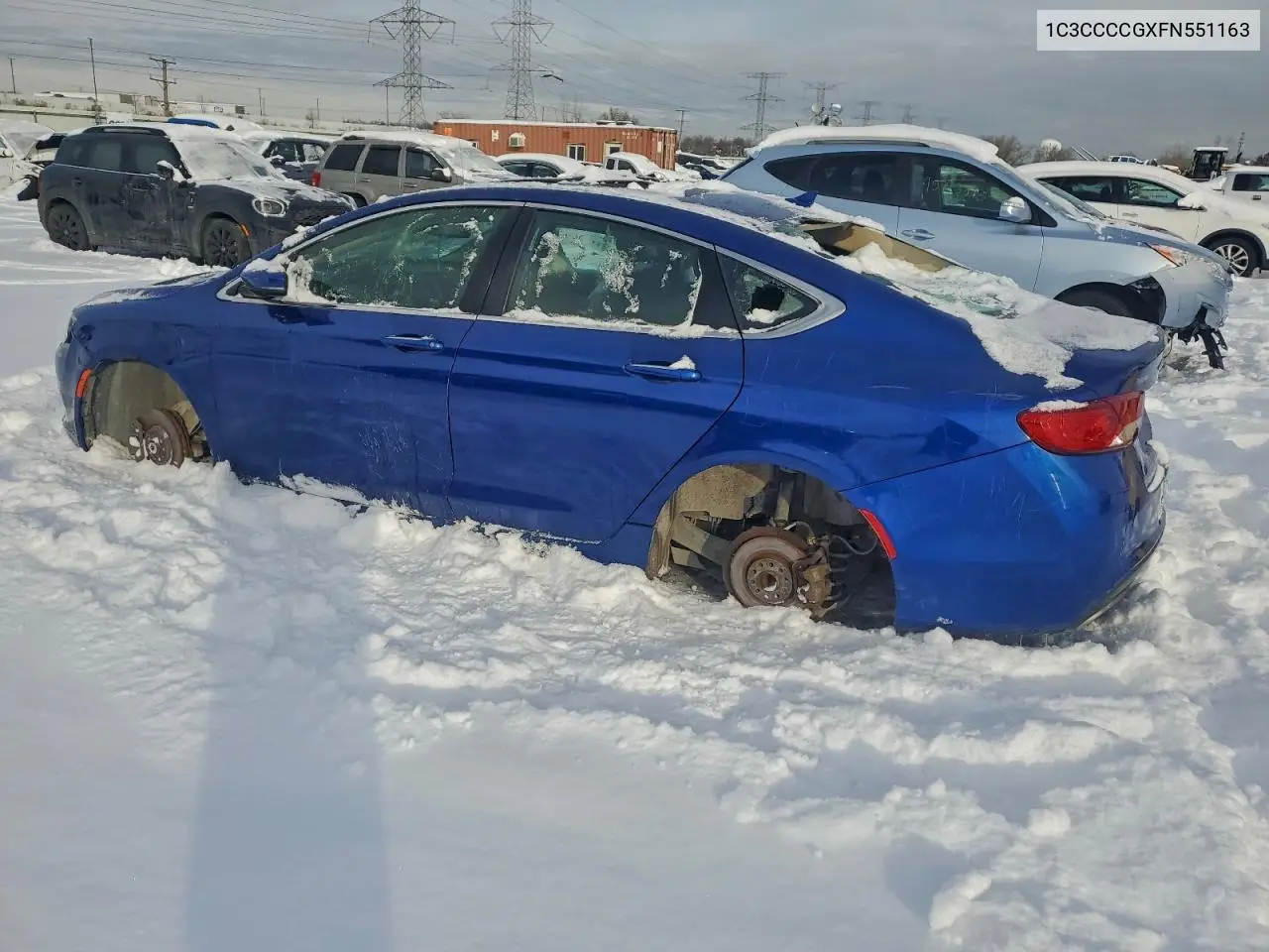 1C3CCCCGXFN551163 2015 Chrysler 200 C