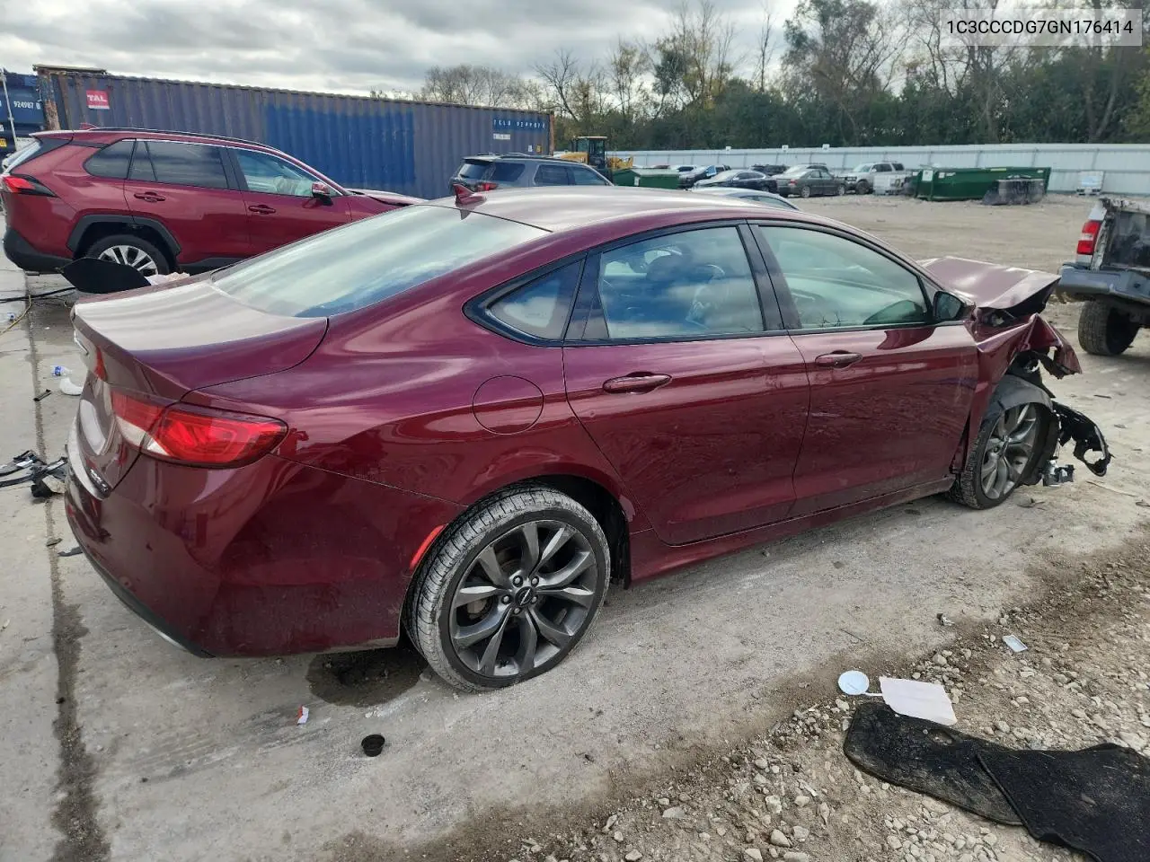 1C3CCCDG7GN176414 2016 Chrysler 200 S