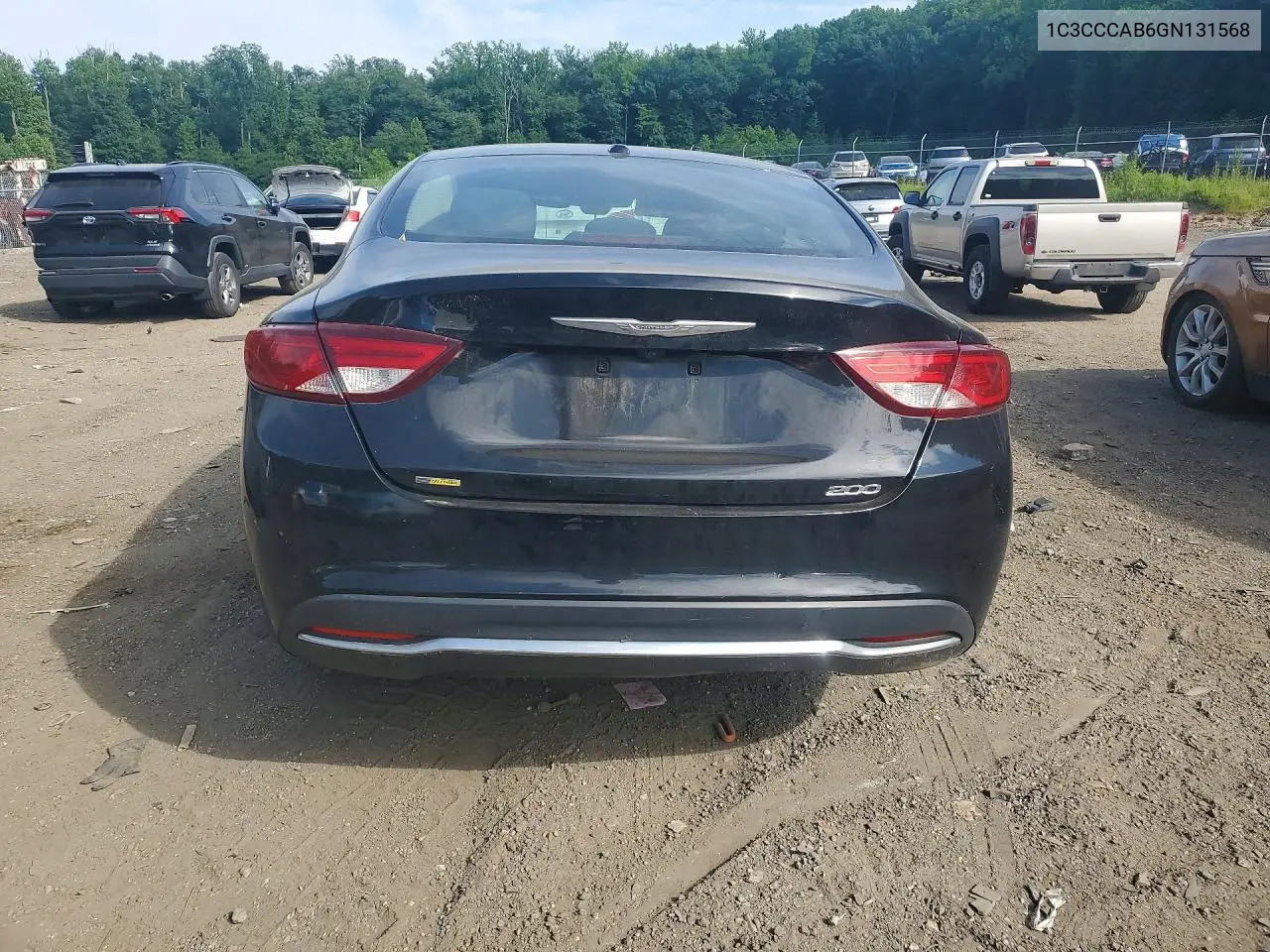 2016 Chrysler 200 Limited VIN: 1C3CCCAB6GN131568 Lot: 56051366