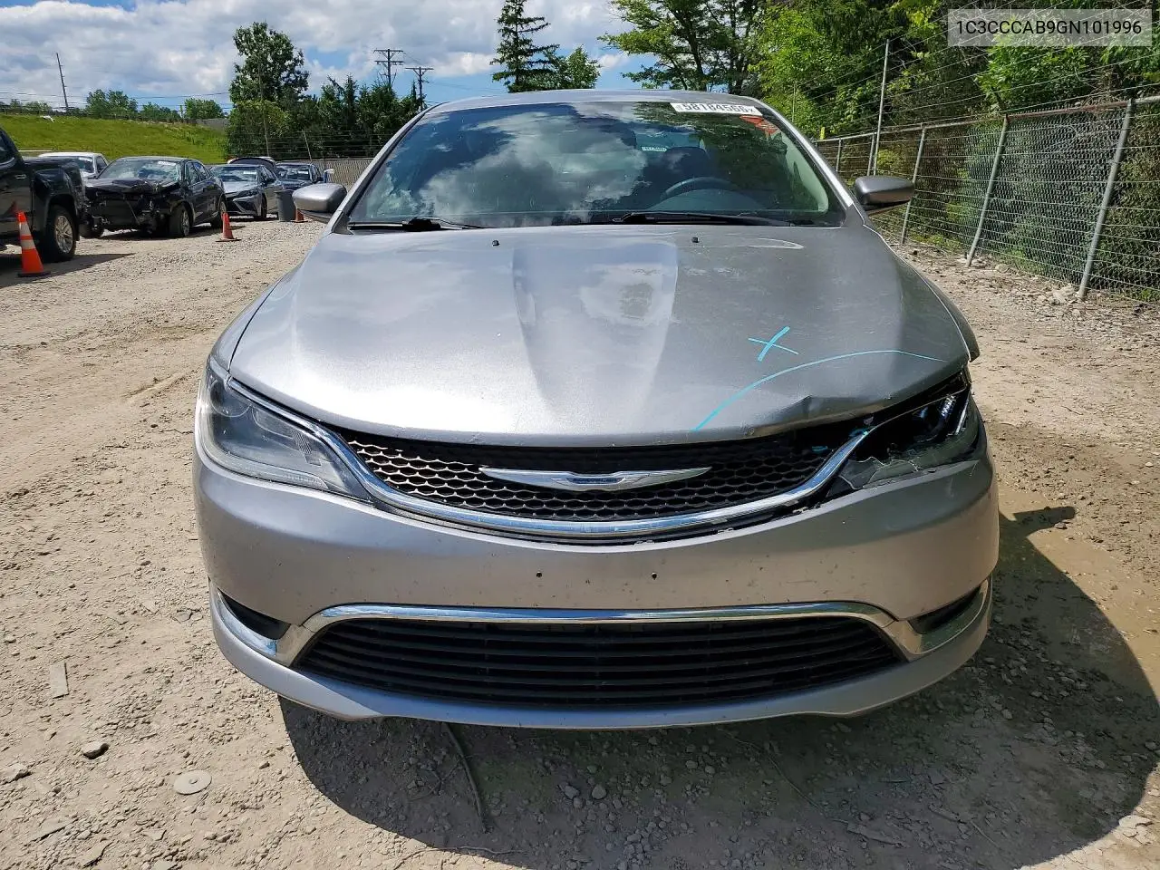 2016 Chrysler 200 Limited VIN: 1C3CCCAB9GN101996 Lot: 58184566