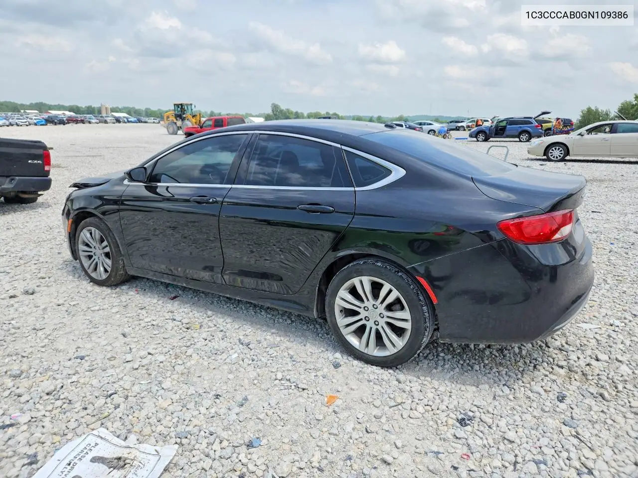 2016 Chrysler 200 Limited VIN: 1C3CCCAB0GN109386 Lot: 58711306