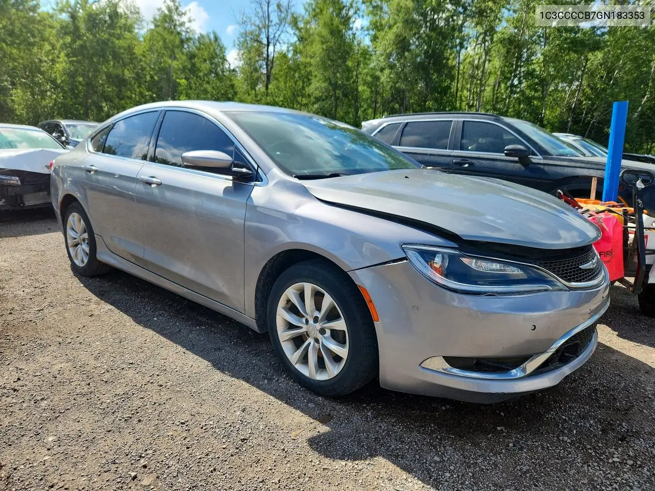 2016 Chrysler 200 C VIN: 1C3CCCCB7GN183353 Lot: 59384926